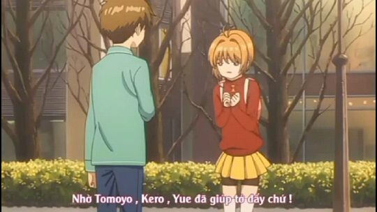 món quà Kinomoto Sakura tặng cho li Syaoran