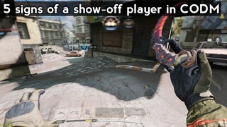 5 signs of a show-off player in CODM