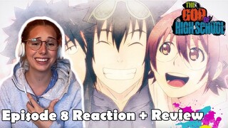 JIN TAEJIN...The God Of High School Episode 8 REACTION + REVIEW