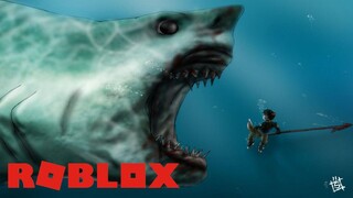 Berburu Megalodon - Roblox: Shark Bite