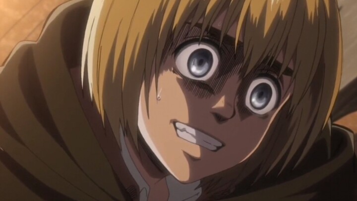When Armin's expression gradually changed...