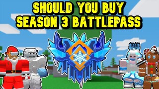 Should You Buy/Grind Season 3 Battlepass - Roblox Bedwars