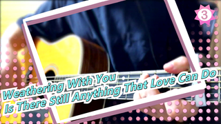 [Weathering With You]Nyanyi "Ai ni Dekiru Koto wa Mada Aru Kai" Di Jalanan Jepang|Cover Gitar_3
