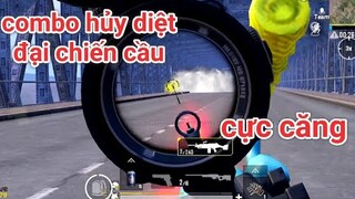 PUBG Mobile - Trận Đấu Đại Chiến Khu Vực Cầu Cực Căng | 1 Vs 4 Bo Cuối Với Team Vô Cực