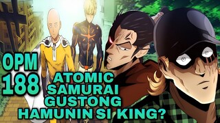 Atomic Samurai hinarap na ang pinakamalakas na bayani | One Punch Man Chapter 188