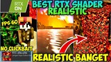 YES! Rilis RTX DI MCPE 1.17 TERBARU!! | Best mcpe shader 1.17 no lag | realistic shader 1.17 #rtx