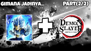 muzan langsung ketar ketir sih ini || Drawing Vegeta Demon slayer style part2