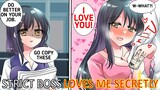 My Hot Senpai Always Acts Cold To Me, But She Is Secretly In Love With Me (Comic Dub | Manga)