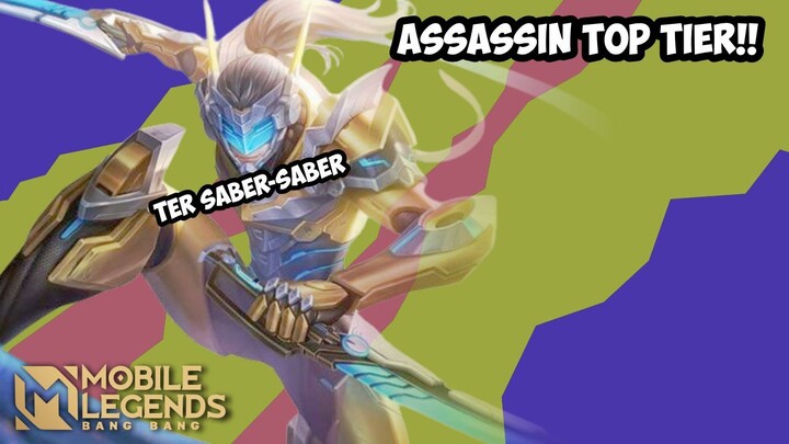 TERLALU JAGO PAKE SABER SKIN PISANG! Mobile Legends Funny Moments