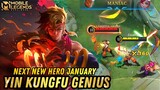 Next New Hero January 2022 Yin Gameplay - Mobile Legends Bang Bang
