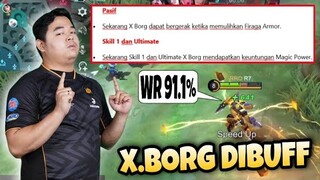 X.BORG WR 91.1% DIBUFF ?! OTW SUPREME X.BORG LAGI GAIS !!