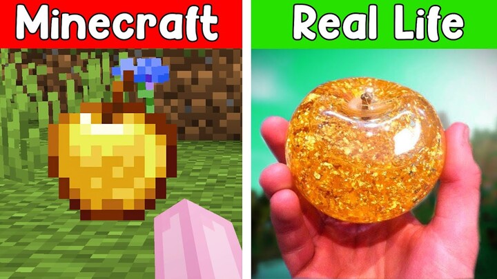 minecraft vs real life