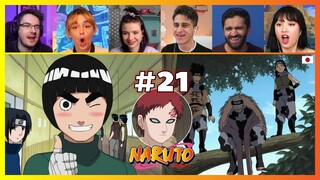 Naruto Episode 21 | Powerful New Rivals | Reaction Mashup ナルト