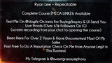 Ryan Lee Course Repeatable download
