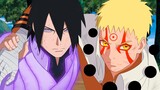 Naruto y Sasuke obtienen el poder de DIOS para luchar contra el rey Otsutsuki - Fan Animation