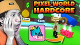 Nasa Pixel World Na Ako, May Pang Giveaways Na Tayo | Pet Simulator X Hardcore Update | Roblox