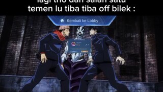 Diajak beban, gak diajak sungkan🗿 | meme mlbb