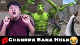 Grandpa Bana Hulk - Granny Ko Maar Dala 😂 HORROR GAME GRANNY 2 : COMEDY #YtShorts #Shorts