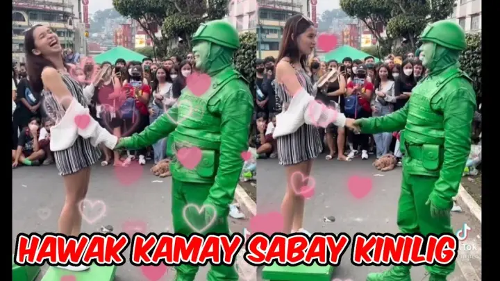 ATE GILS KINILIG KAY GREEN SOLDIER ,FUNNY MEMES FUNNIEST VIDEO COMPILATION