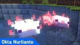A Baby Axolotl?! | Minecraft Short Animation | Okta Nurlianto Channel