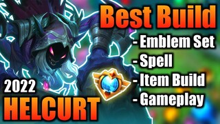 HELCURT BEST BUILD 2022 | TOP 1 GLOBAL HELCURT BUILD | HELCURT - MOBILE LEGENDS | MLBB