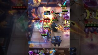 CLAUDE B3 STARCORE PANAMBAHAN DAMAGE 100%! #magicchess #mobilelegends #teguhputrazusana #shorts