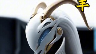 Deepseek设计的十二生肖机甲
