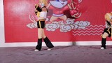 [Noji X Tian Xiao] pjsk's double jump (ready steady + smile investigation team) [Kagamine Gemini cos