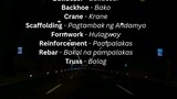 construction uncommon terms English-Tagalog #reelsfyp #reelsfb #reels #trending #copylink
