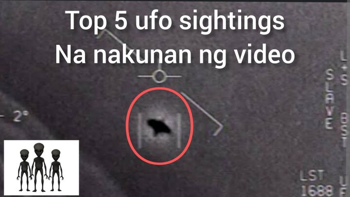top 5 video UFO sightings