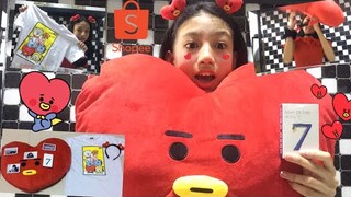 Shopee haul✨: 💜Bt21/Bts Unboxing💜**UNOFFICIAL**|Philippines🇵🇭