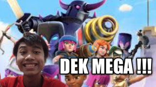 clash royale - tantangan dek mega