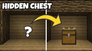 ✓Minecraft: How To Build A Hidden Pop-Up Chest