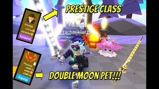 NEW UPDATE (Update 15) DOUBLE MOON PET, VOID PET 2 NEW CLASSES AND NEW SABERS!!! IN SABER SIMULATOR