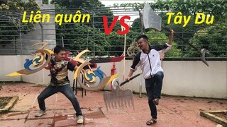 SẼ THẾ NÀO KHI LIÊN QUÂN ĐẠI CHIẾN TÂY DU KÝ NGOÀI ĐỜI THỰC