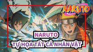 [Naruto] Tự họa tất cả nhân vật mùa 1, sẽ cập nhật Naruto sức mạnh vỹ thú