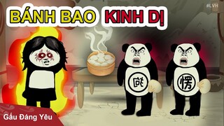 Gấu Hài Hước : BÁNH BAO KINH DỊ | Phim gấu hài hước kinh dị