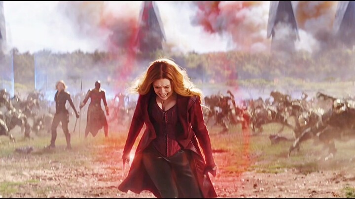 Give me 49 seconds, let you see the super handsome rescue of Scarlet Witch