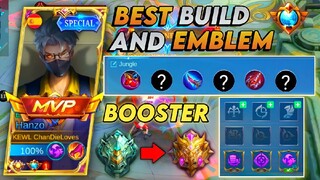 TOP 1 SUPREME HANZO BEST BUILD AND EMBLEM 🔥 | CHANDIELOVES