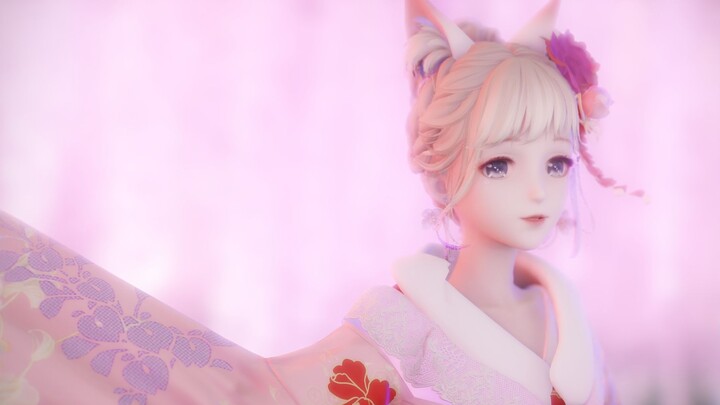 [ส่องแสงและอบอุ่น MMD] สุนัขจิ้งจอกตัวน้อยไปที่ดิสโก้