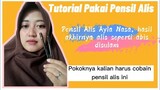 Tutorial Pakai Pensil Alis Nasa | |Hasil akhirnya seperti abis disulam alis