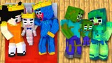 Monster School : Rich and Poor Squid Game Doll x Baby Zombie Family - Sad Story- Minecraft Animation