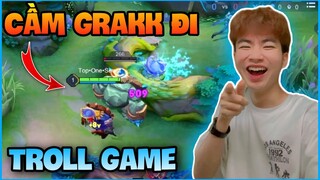 NTN thử thách cầm Grakk đi kéo blue troll rừng team bạn và cái kết cực hài !!!