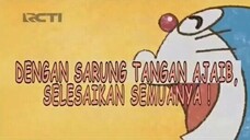 doraemon dengan sarung tangan ajaib selesaikan semuanya