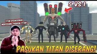 NEW TITAN SPEAKERMAN UPGRADE VS 5 TITAN TERKUAT DI SKIBIDI TOILET! Ternyata Ini TITAN Terkuat