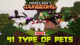 41 Type of Pets Mods, Minecraft Dungeons