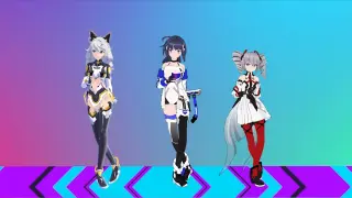 [MMD]An early fan-made promotion video of <Honkai Impact 3>