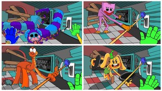 Poppy Playtime Characters IN SHREDDER / POPPY PLAYTIME Chapter 2 Animation