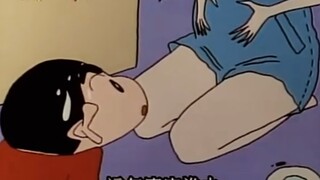 "Crayon Shin-chan famous scene clip" Shin-chan: "How did the baby get stuffed into the stomach?"