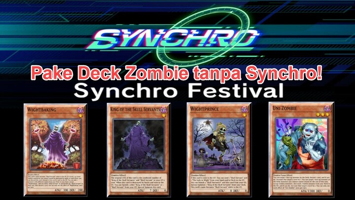 Yu-Gi-Oh! Master Duel - Pake Deck Skull Servant, Buat Ikutan Di Synchro Festival!